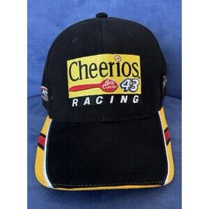 Cheerios Racing Bobby Labonte #43 Betty Crocker Black Cap Adjustable